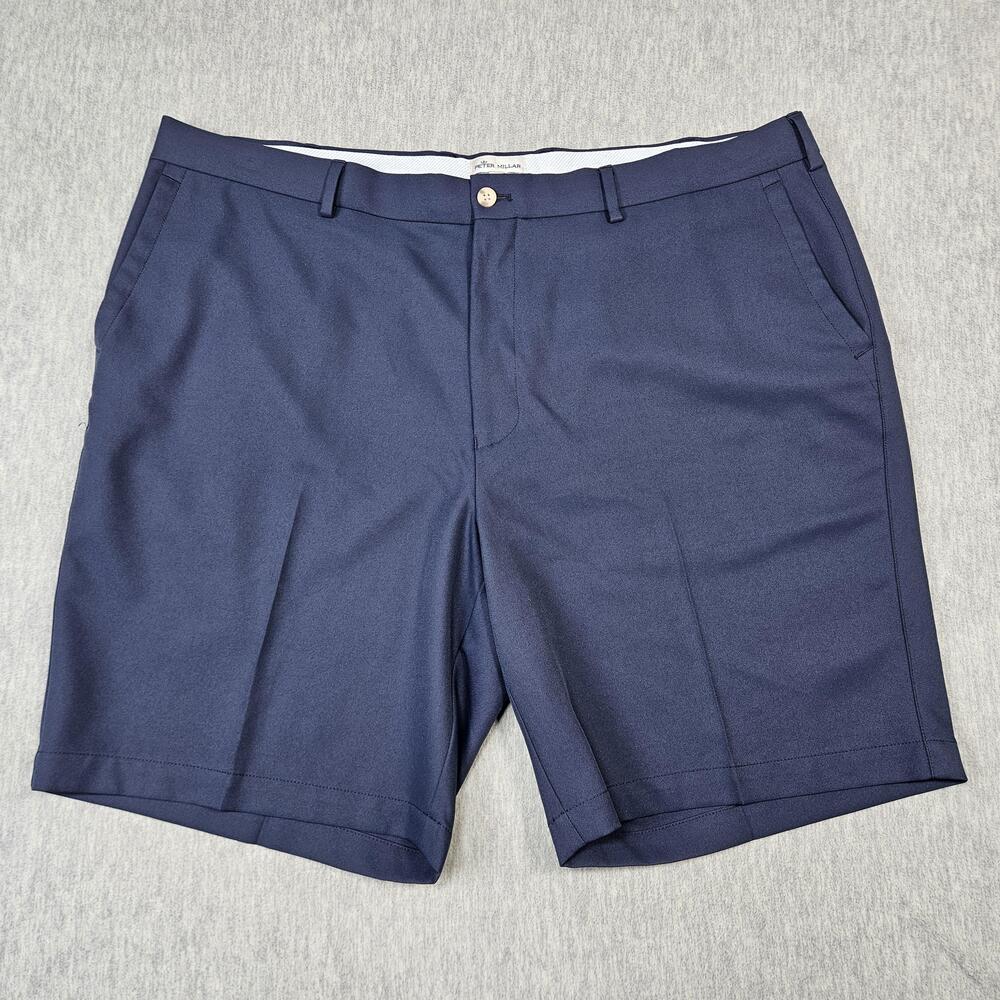 Peter Millar Shorts Mens 42 Blue Crown Sport Salem Performance Chino Golf